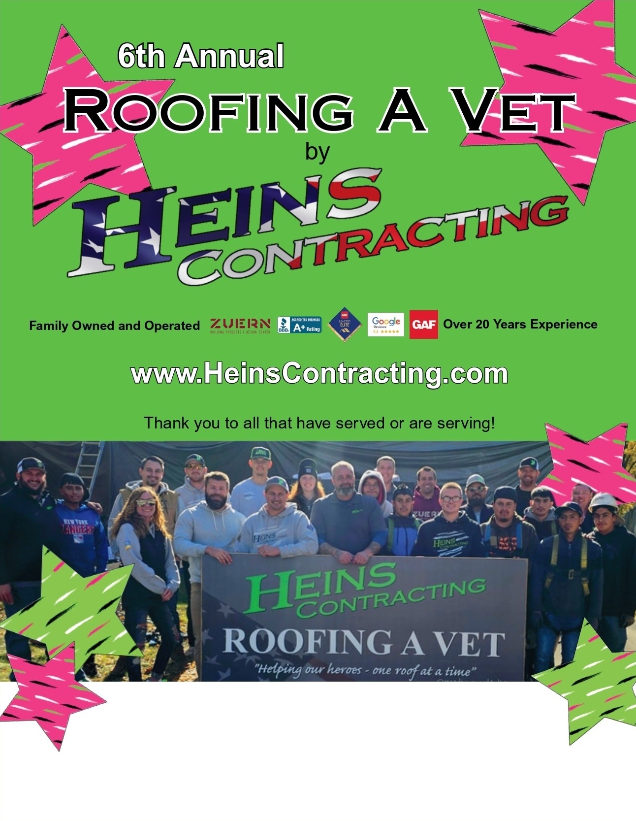 Heins FLYER Roofing